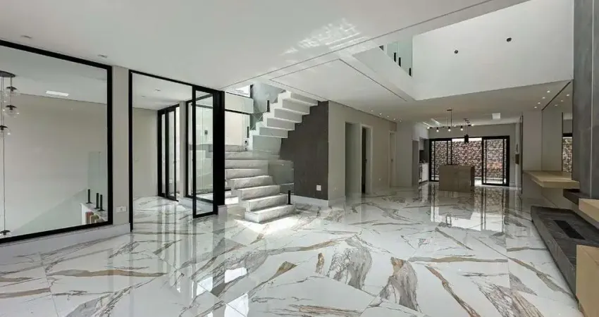 Lindíssimo sobrado alto padrão - 03 suítes - 330m²  -  condomínio fechado - parque espacial - sbcampo