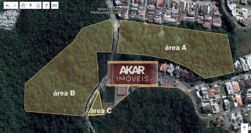 Terreno à venda na Avenida Nicola Demarchi, 2, Parque Botujuru, São Bernardo do Campo