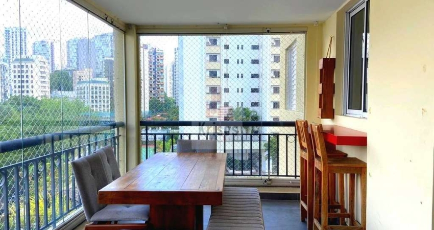 Morumbi 126m com 3 suítes, 3 vagas e terraço gourmet ? sol da manhã