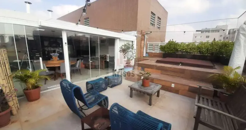 Cobertura com 3 quartos para alugar na Rua Otávio de Morais, 156, Vila São Francisco, São Paulo