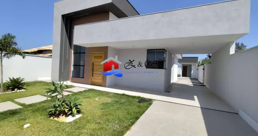 Excelente casa de três quartos sendo duas suite, coladinho da rua 70