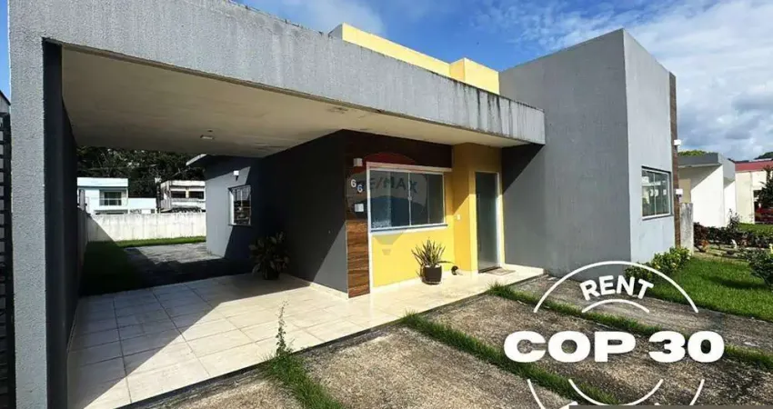 Aluguel COP30 - Casa em Condomínio Fechado - Ecos Paradise - 3 Quartos (6 Pessoas)