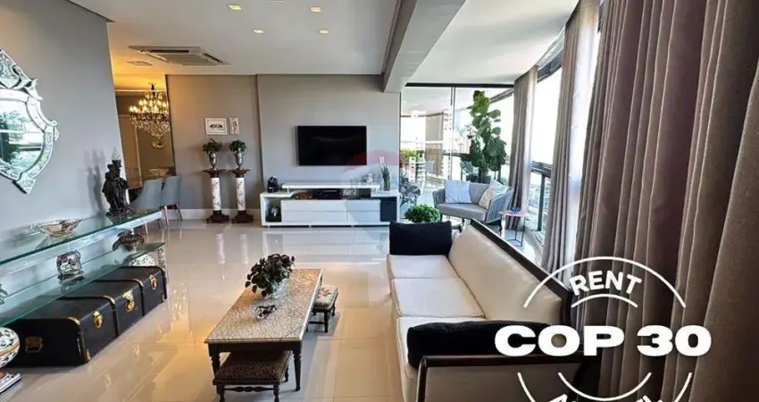 Apartamento Alto Padrão - 03 suítes - 01 por andar - Locação COP30 - 06 pessoas