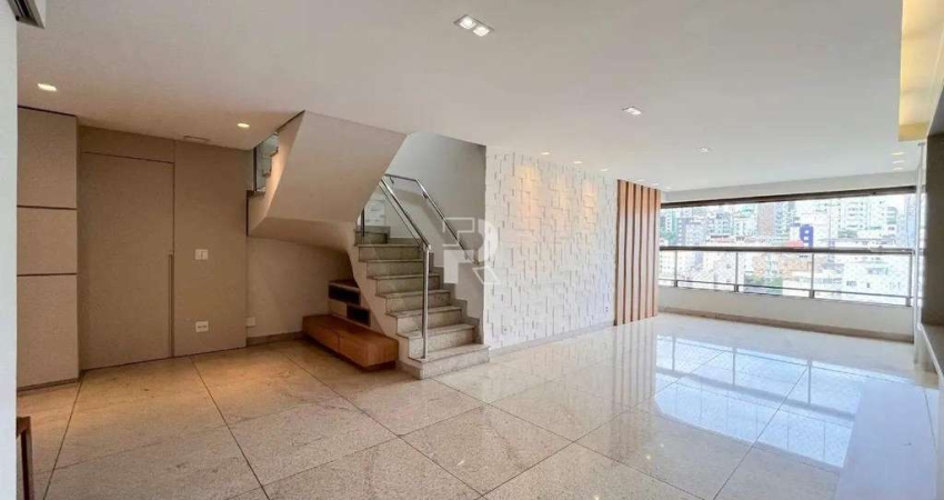 Cobertura de aproximadamente 220m² à venda – 3 quartos, 3 suítes, 5 vagas – Santo Antônio.