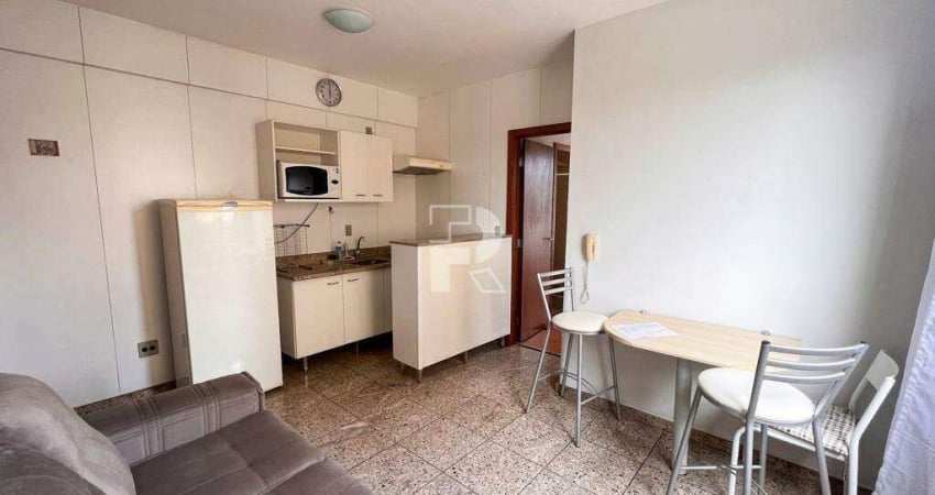 Apartamento para aluguel, 1 quarto, 1 suíte, 1 vaga, Funcionários - Belo Horizonte/MG