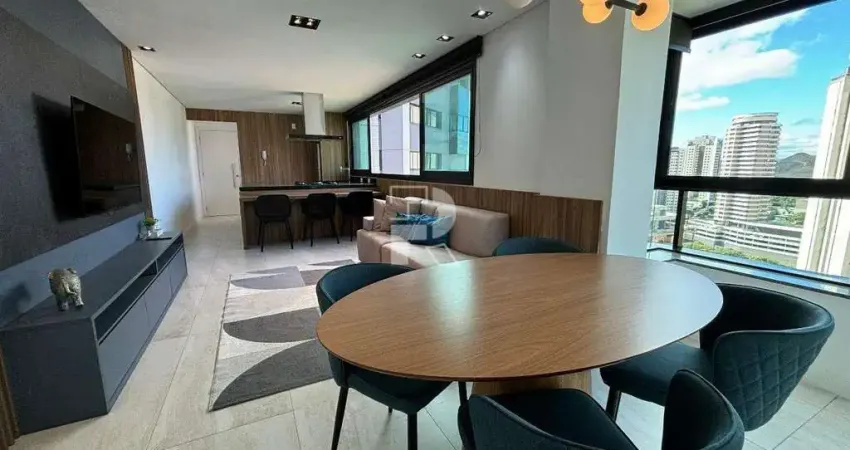 Apartamento mobiliado com 2 quartos e 2 banheiros à venda, 82 m² por r$ 1.399.000,00