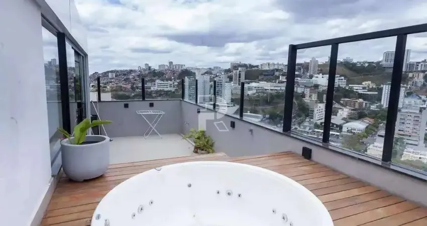 Cobertura à venda, 2 quartos, 1 suíte, 2 vagas, estoril - belo horizonte/mg
