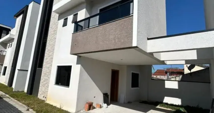 Sobrado moderno no bairro alto com amplo terraço e vista privilegiada
