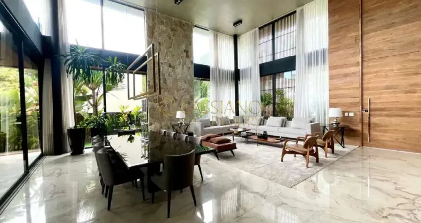 Sobrado à venda de 645m² | 04 dormitórios, sendo todos suítes e 02 vagas de garagem | cond. chácara serimbura - são josé dos campos |