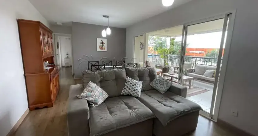 Apartamento à venda de 116m² | 03 dormitórios, sendo 01 suíte e 02 vagas de garagem | edifício premiere - jardim aquarius | são josé dos campos |