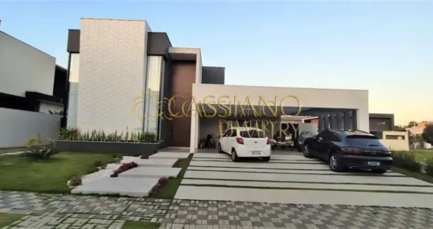 Casa térrea à venda de 400m² | 05 dormitórios, sendo suítes e 06 vagas de garagem | Condomínio Reserva do Paratehy Sul - Urbanova | São José dos Campos |