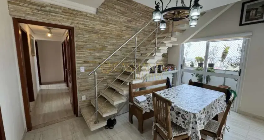 Cobertura à venda de 230m² | 05 dormitórios, sendo 2 suítes e 02 vagas de garagem | edifício ipanema - jardim são dimas | são josé dos campos |