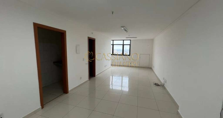 Sala comercial para venda e locação de 43,59m² | 02 banheiros e 01 vaga de garagem | Edifício Osvaldo Cruz - Centro | São José dos Campos |