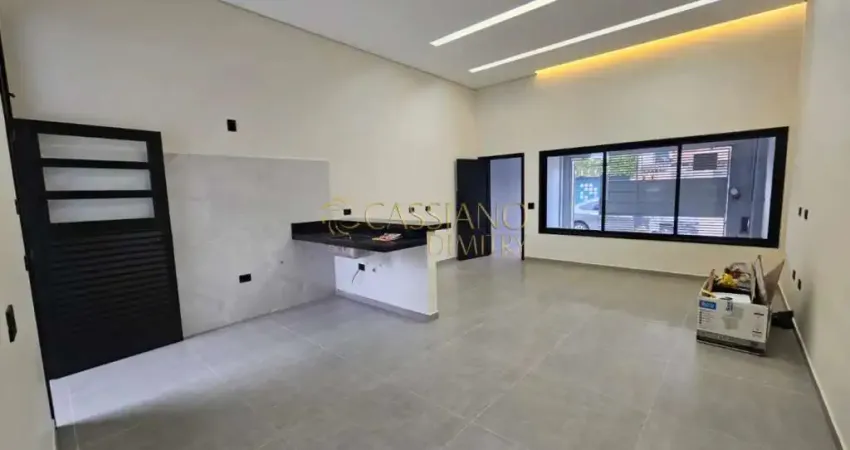 Casa nova térrea à venda de 100m² | 03 dormitórios, sendo 01 suíte e 02 vagas de garagem | jardim das indústrias | são josé dos campos |