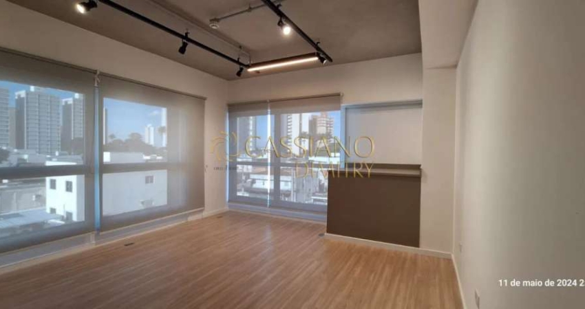 Sala comercial para locação de 55m² | 02 banheiros e 02 vagas de garagem | Edifício Helbor Downtown Offices &amp; Mall - Centro | São José dos Campos |