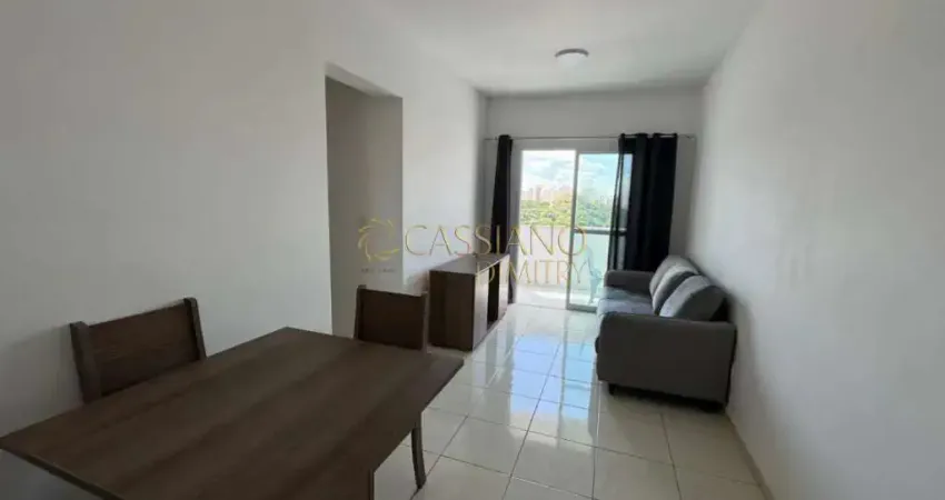 Apartamento mobiliado para locação de 54m² | 02 dormitórios, 01 banheiro e 01 vaga de garagem | Edifício Varandas do Apolo - Vila Ema | São José dos Campos |