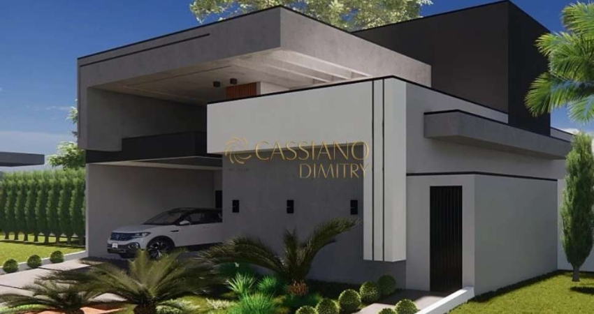 Casa Térrea à venda de 256m² | 03 dormitórios, sendo suítes e 02 vagas de garagem | Condomínio Residencial Malibu - Residencial Colinas | Caçapava |