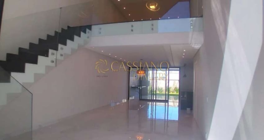 Sobrado à venda de 258m² | 04 suítes, 06 banheiros e 04 vagas de garagem | Condomínio Vivva Residencial Clube - Vila Branca | Jacareí |