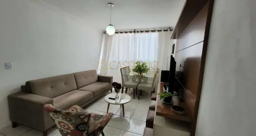 Apartamento à venda de 60m² | 02 dormitórios e 01 banheiro | edifício marie claire - vila betânia | são josé dos campos |