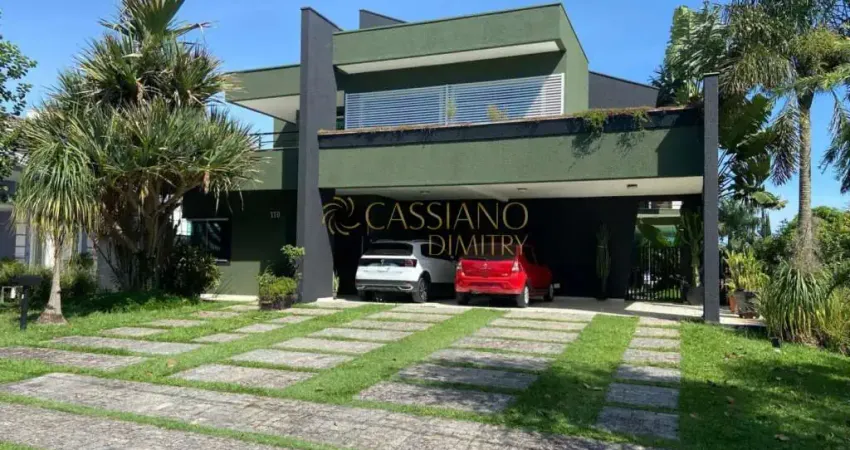 Casa à venda de 515m² | 05 dormitórios, sendo 04 suítes e 09 vagas de garagem | Condomínio Mirante do Vale - Jacareí |