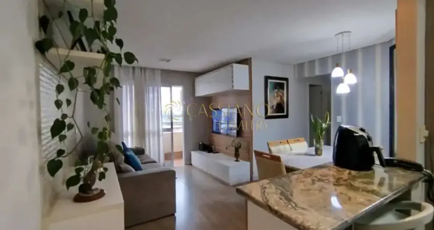 Apartamento à venda de 78m² | 03 dormitórios, sendo 01 suíte e 02 vagas de garagem | Edifício Rio das Pedras - Jardim Aquárius | São José dos Campos |