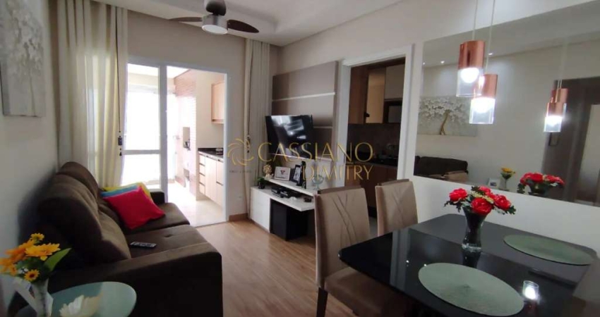 Apartamento para locação de 63m² | 02 dormitórios, sendo 01 suíte e 01 vaga de garagem | Portal da Vila - Jardim Aquárius | São José dos Campos |