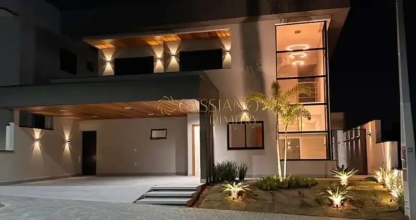 Sobrado à venda de 252m² | 03 dormitórios, sendo suítes e 04 vagas de garagem | CondomínioReserva Rudá - Loteamento Floresta | São José dos Campos |