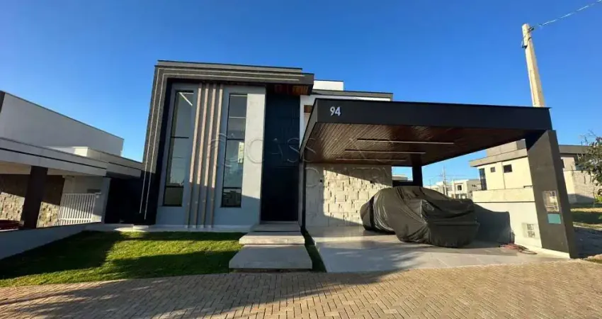 Casa à venda de 237m² | 03 dormitórios, sendo 02 suítes e 02 vagas de garagem | condomínio reserva aruanã - bairro floresta | são josé dos campos |