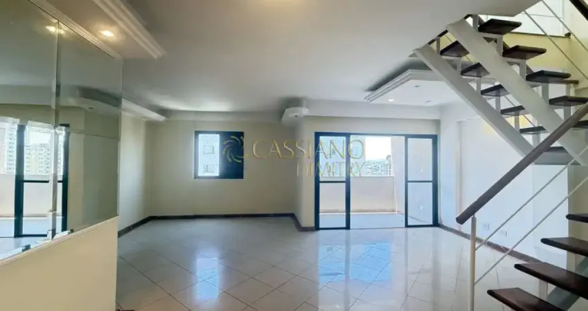 Cobertura para venda e locação de 180m² | 03 dormitórios, sendo suítes e 03 vagas de garagem | edifício solar aquárius - jardim aquárius | são josé dos campos |