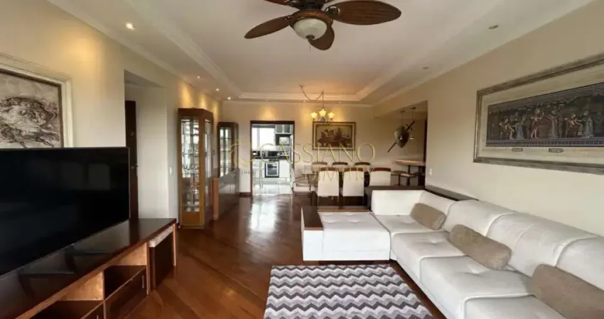 Apartamento para locação de 130m² | 03 dormitórios, sendo 01 suíte e 02 vagas de garagem | Edifício Villa Borguese - Vila Adyana | São José dos Campos |