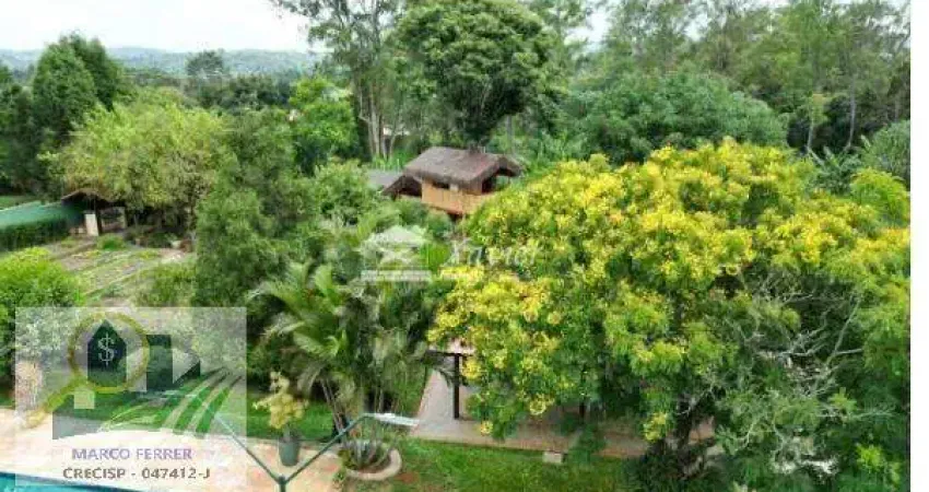 Linda chácara com 6 dormitórios à venda, 5142 m² por r$ 2.500.000 -