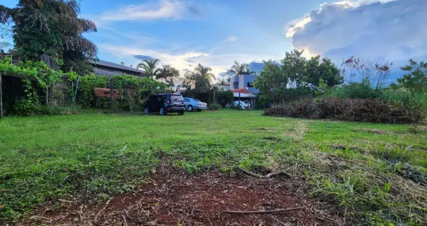 -Excelente lote residencial canto, vista livre para área verde localização privilegiada