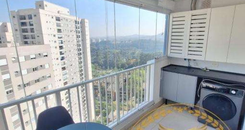 Apartamento para Locação em Barueri, Alphaville Empresarial, 1 suíte, 1 banheiro, 2 vagas