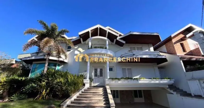 Linda sobrado a venda - cond. aquárius i - 605m2 - 04 suítes - piscina e churrasqueira - jd. aquárius