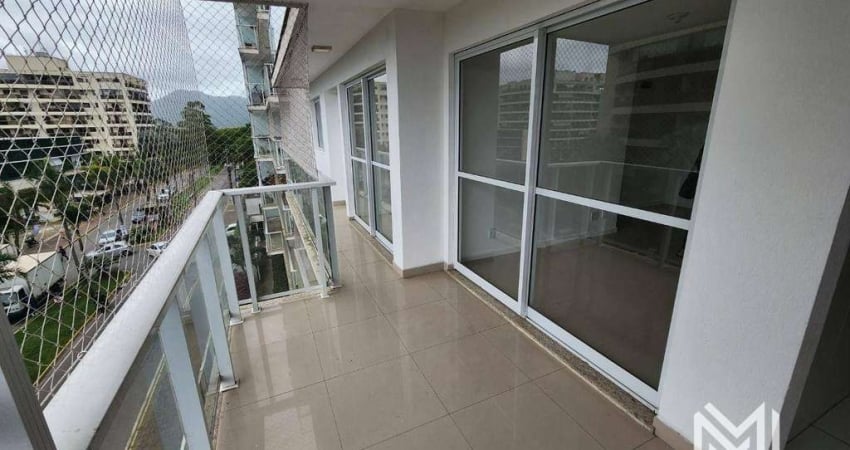 Apartamento com 3 dormitórios à venda, 91 m² por R$ 570.000,00 - Recreio dos Bandeirantes - Rio de Janeiro/RJ