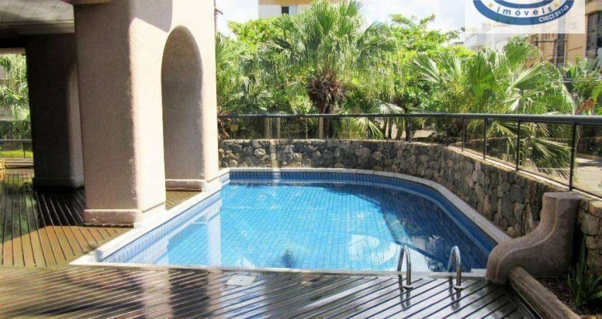 Apartamento com 3 dormitórios à venda, 120 m² por R$ 700.000,00 - Praia da Enseada – Brunella - Guarujá/SP