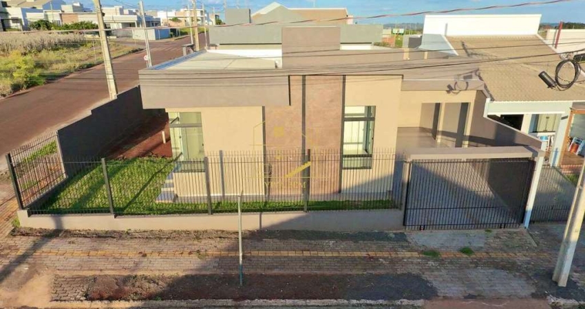 Casa de esquina com suíte (68,40m²) no Loteamento Cataratas