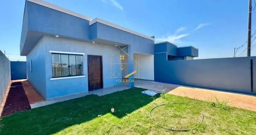 Sua casa própria, de esquina, com churrasqueira e sobra de terreno - 3 quartos