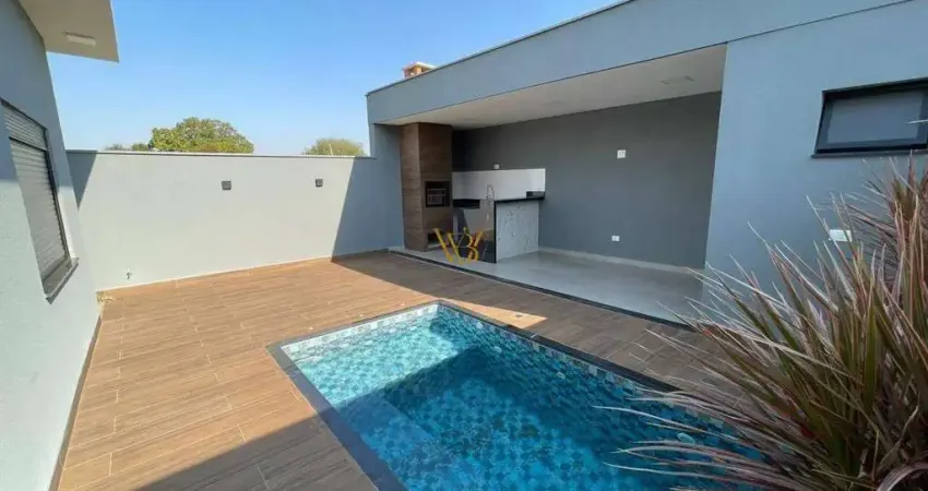 Casa nova, térrea, em condomínio no bairro campestre em piracicaba/sp.