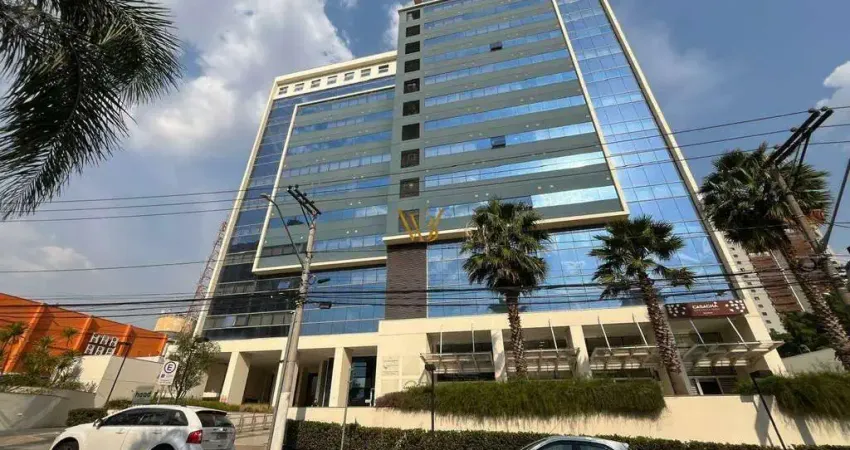 Sala comercial para locação no condomínio head tower com vista para avenida independência