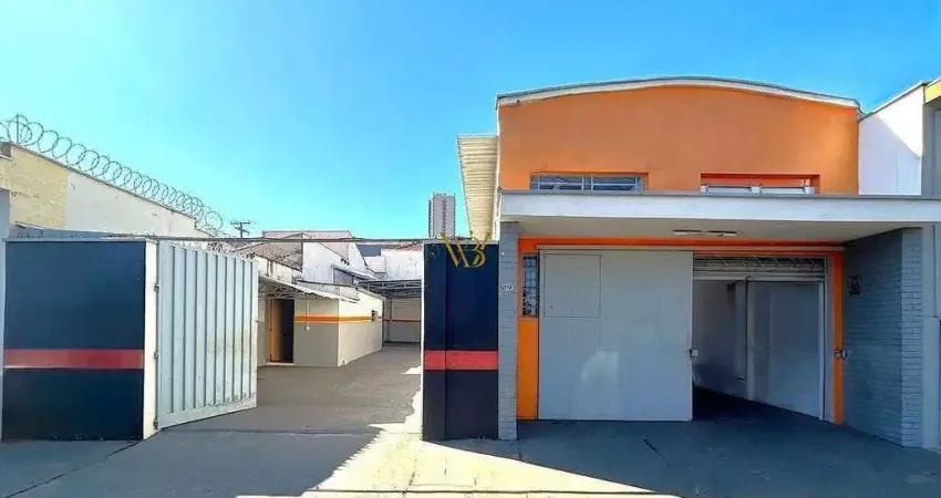 Imóvel comercial para locação com 15 metros de fachada, amplo salão e área externa no bairro alto - piracicaba/sp