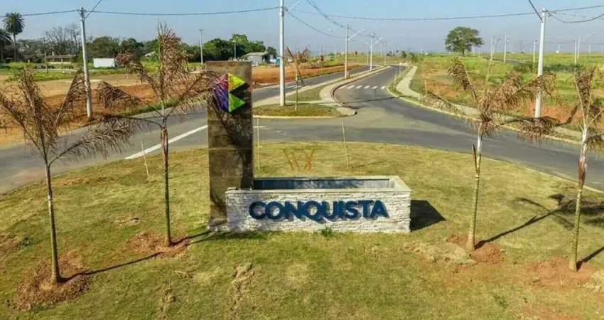 Excelente terreno para venda, com 250 m², no loteamento conquista piracicaba