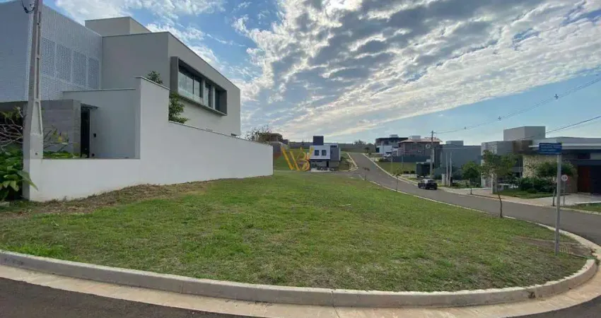 Terreno de esquina, no condomínio damha ii, a venda em piracicaba/sp.