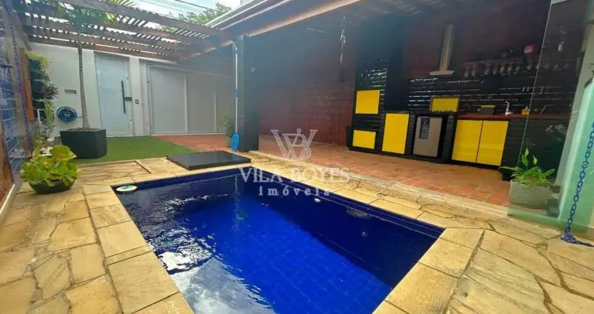 Deslumbrante casa à venda, semi mobiliada, com belissimo acabamento no bairro residencial portal da agua branca - piracicaba sp