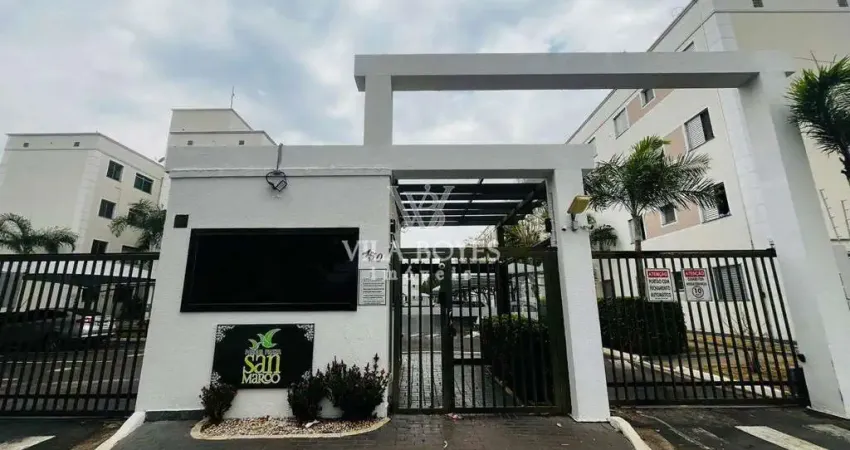 Apartamento para locação, 2 quartos, 1 vaga, no condomínio piazza san marco