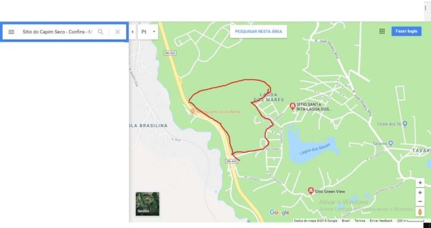 Terreno comercial à venda no Capim Seco, Confins 