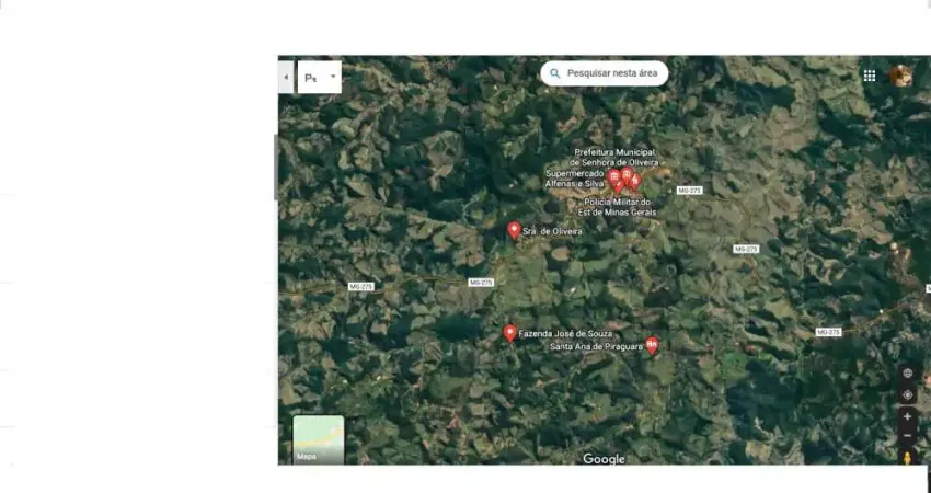 Fazenda com 2 salas à venda na Zona Rural, Senhora de Oliveira 