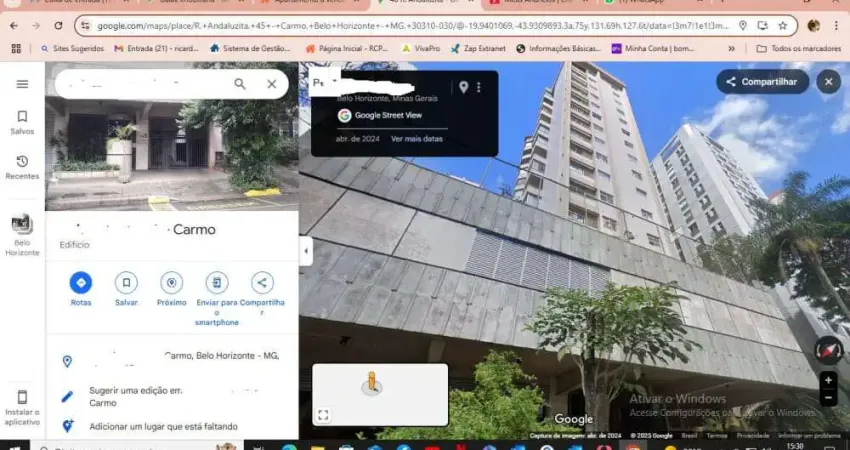 Apartamento com 3 quartos à venda na Rua Andaluzita, Carmo, Belo Horizonte