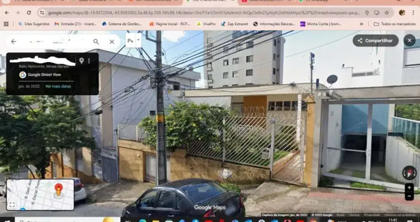 Terreno comercial à venda na Rua Américo Macedo, Gutierrez, Belo Horizonte