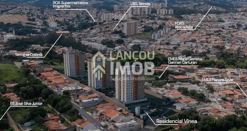 Apartamento com 2 quartos à venda na Avenida Giustiniano Borin, Caxambu, Jundiaí